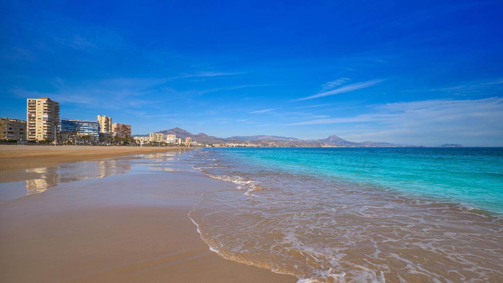 Ferienwohnung Atico A 50M Del Mar. Parking Gratis. A/C El Campello Exterior foto