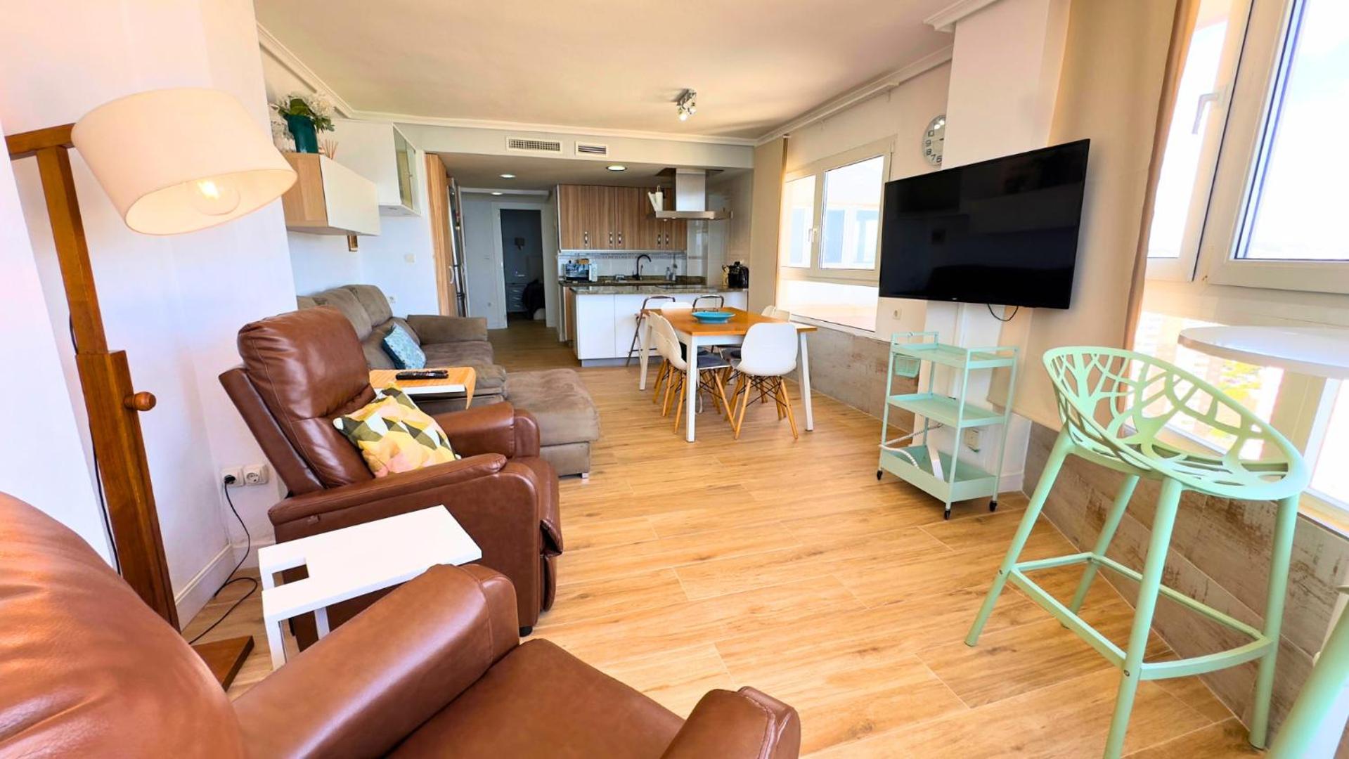 Ferienwohnung Atico A 50M Del Mar. Parking Gratis. A/C El Campello Exterior foto